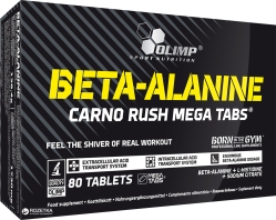Амінокислота Olimp Beta-Alanin Carno Rush Mega 80 таблеток