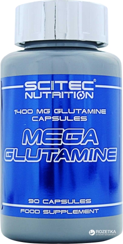 Амінокислота Scitec Nutrition Mega Glutamine 90 капсул