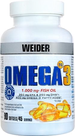 Жирні кислоти Weider Omega-3 Fish Oil 1000 мг 60% 90 капсул