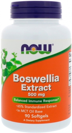 Натуральний екстракт NOW Boswellia Extract 500 мг 90 капсул
