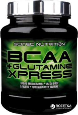 Амінокислота Scitec Nutrition BCAA + Glutamine Xpress 600 г Apple