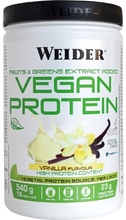 Протеїн Weider Vegan Protein 540 г Vanilla