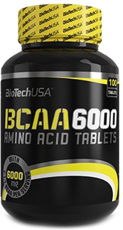 Амінокислоти Biotech BCAA 6000 100 таблеток