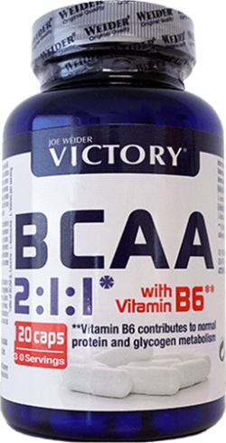 Амінокислота Weider Victory BCAA 2:1:1 120 капсул