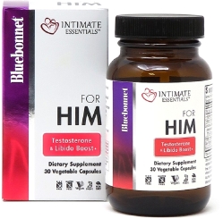 Комплекс для нього Intimate Essentials For Him Testosterone Libido Boost Bluebonnet Nutrition 30 капсул