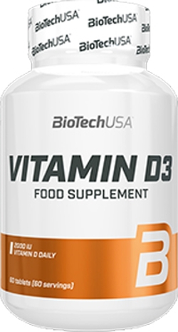 Вітаміни Biotech Vitamin D3 60 таблеток