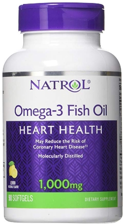Жирні кислоти Natrol Omega-3 1000 мг 30% 90 капсул