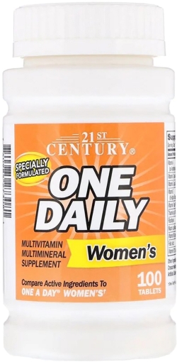 Мультивітаміни 21st Century для жінок One Daily 100 таблеток