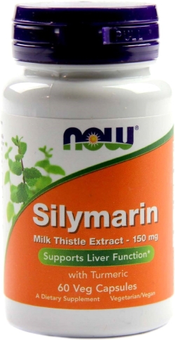 Силімарин (Розторопша) 150 мг, Now Foods 60 капсул