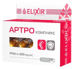 Жирні кислоти Elixir Артрокомплекс 60 капсул