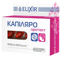 Жирні кислоти Elixir Капіляропротект 60 капсул