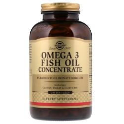 Омега Solgar Omega 3 Fish Oil Concentrate 240 капс Без вкуса (792f51)