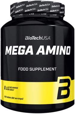 Амінокислота Biotech Mega Amino 500 таблеток