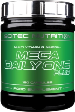 Вітамінно-мінеральний комплекс Scitec Nutrition Mega daily one plus 120 капсул