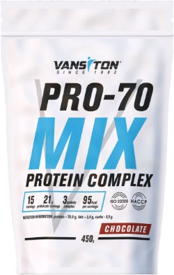 Протеїн Vansiton Pro-70 450 г Chocolate