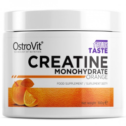 Креатин моногидрат OstroVit Creatine Monohydrate 300 грамм Апельсин