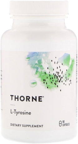 Амінокислота Thorne Research L-тирозин 500 мг 90 капсул