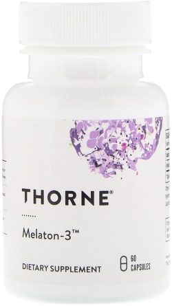 Амінокислота Thorne Research Мелатонін 3 мг 60 капсул