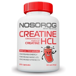 Креатин Гідрохлорид Носоріг / Nosorig Nutrition Creatine HCL 120 капсул