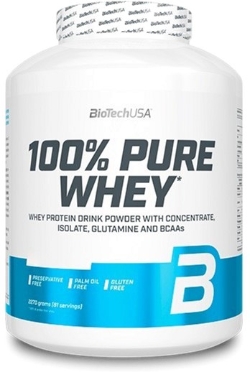 Протеїн Biotech 100% Pure Whey 2270 г Без смакових домішок