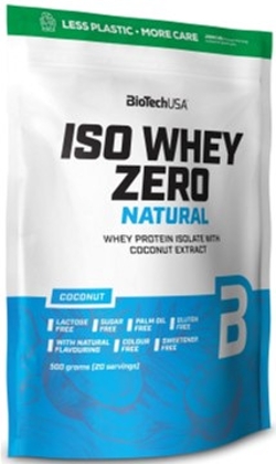 Протеїн Biotech IsoWhey Zero Natural Lactose Free 500 г Кокос
