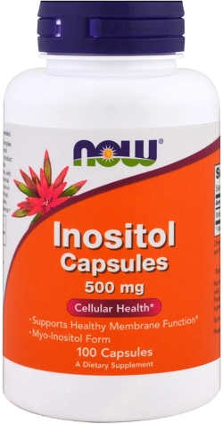 Вітаміни Now Foods Inositol capsules 500 мг 100 капсул