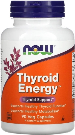 Натуральна добавка Now Foods Doctor's Best Thyroid Energy 90 гелевих капсул