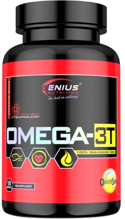 Жирні кислоти Genius Nutrition Omega-3T 100 капсул
