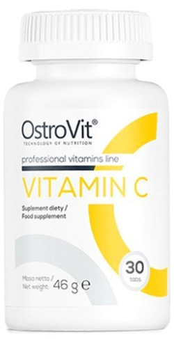 Вітаміни та мінерали OstroVit Vitamin C 30 таблеток