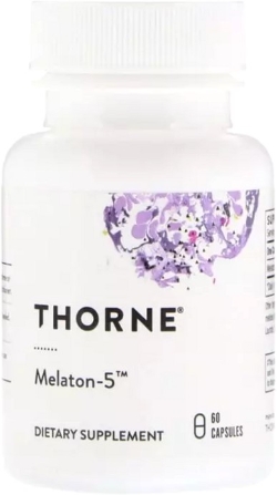 Мелатонін-5, Thorne Research Melaton-5, 60 капсул