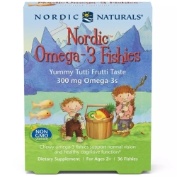 Риб'ячий жир Омега-3 для дітей Nordic Omega-3 Jellies Nordic Naturals 300 мг 36 рибок-желе