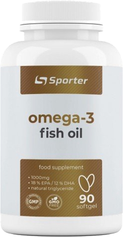 Риб'ячий жир Sporter Omega 3 1000 мг — 90 софтгель
