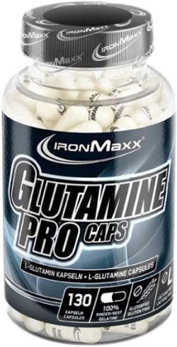 Глютамін IronMaxx Glutamine Pro 130 капсул