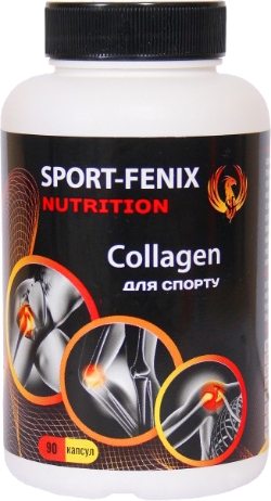 Колаген SPORT-FENIX NUTRITION для спорту 90 капсул
