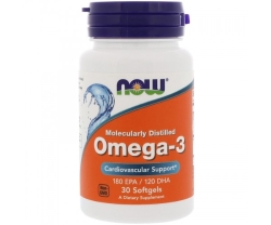 Жирні кислоти Now Foods Omega-3 180 EPA/120 DHA 30 капсул (103013)