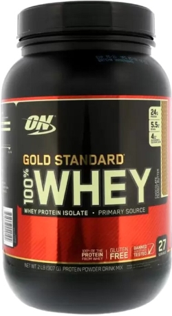 Сироватковий протеїн Optimum Nutrition Whey Gold 907 г зі смаком Chocolate peanut butter