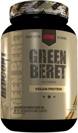 Веганський рослинний протеїн Redcon1 Green Beret Vegan Protein 1100 г (30 порцій) зі смаком арахісової пасти