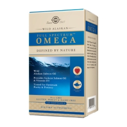 Риб'ячий жир з лосося Омега Солгар / Solgar Full Spectrum Omega 120 softgels