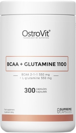 ВСАА OstroVit BCAA 1000 мг 300 капсул