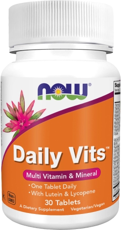 Мультивітамінний комплекс Now Foods Daily Vits Multi у таблетках №30