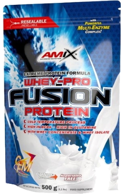 Протеїн Amix WheyPro FUSION 500 г Chocolate