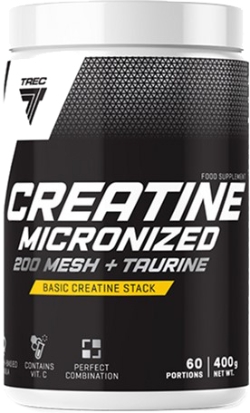 Креатин Trec Creatine Micronized 200 Mesh + Taurine 400 г