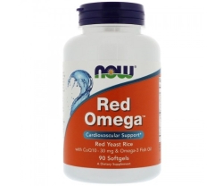 Комплекс незамінних жирних кислот Now Foods Red Omega 90 капсул (3567506)