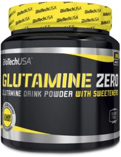 Глутамін Biotech Glutamine Zero 300 г Лимон