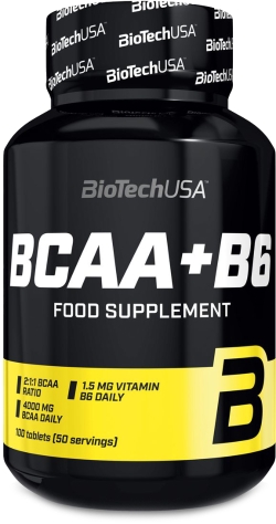 Амінокислоти Biotech BCAA+b6 100 таблеток