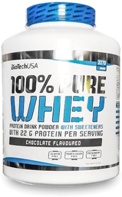 Протеїн Biotech 100% Pure Whey 2270 г Рисовий пудинг