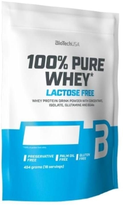 Протеїн Biotech 100% Pure Whey Lactose Free 454 г Печиво з вершками