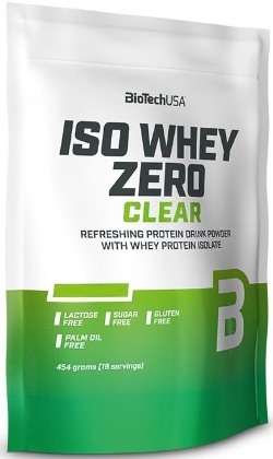 Протеїн Biotech ISO Whey Zero Clear 454 г Персиковий чай