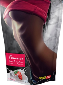 Протеїн Power Pro Femine-Pro 1 кг Полуниця
