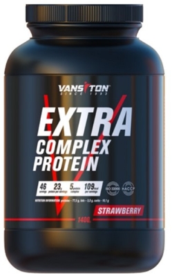 Протеин Vansiton EXTRA 1.4 кг Strawberry